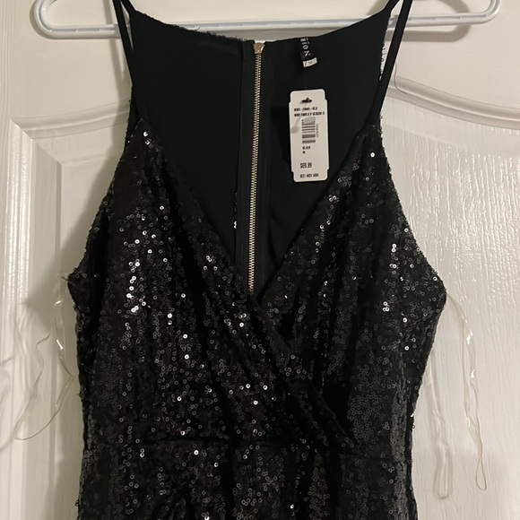 New black sequin dress . Great for New Year’s Eve party or prom. - Picture 2 of 5
